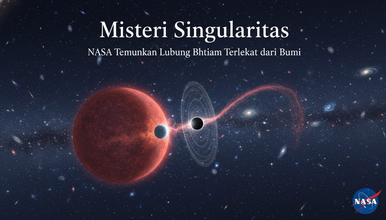 Misteri Singularitas: NASA Temukan Lubang Hitam Terdekat dari Bumi
